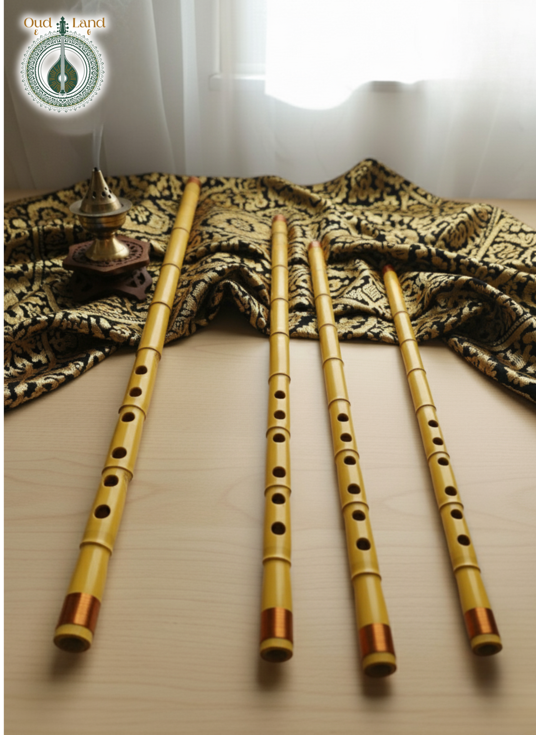 Set of 4 Neys (Dukah, Busalik, Rast and Jaharkah)