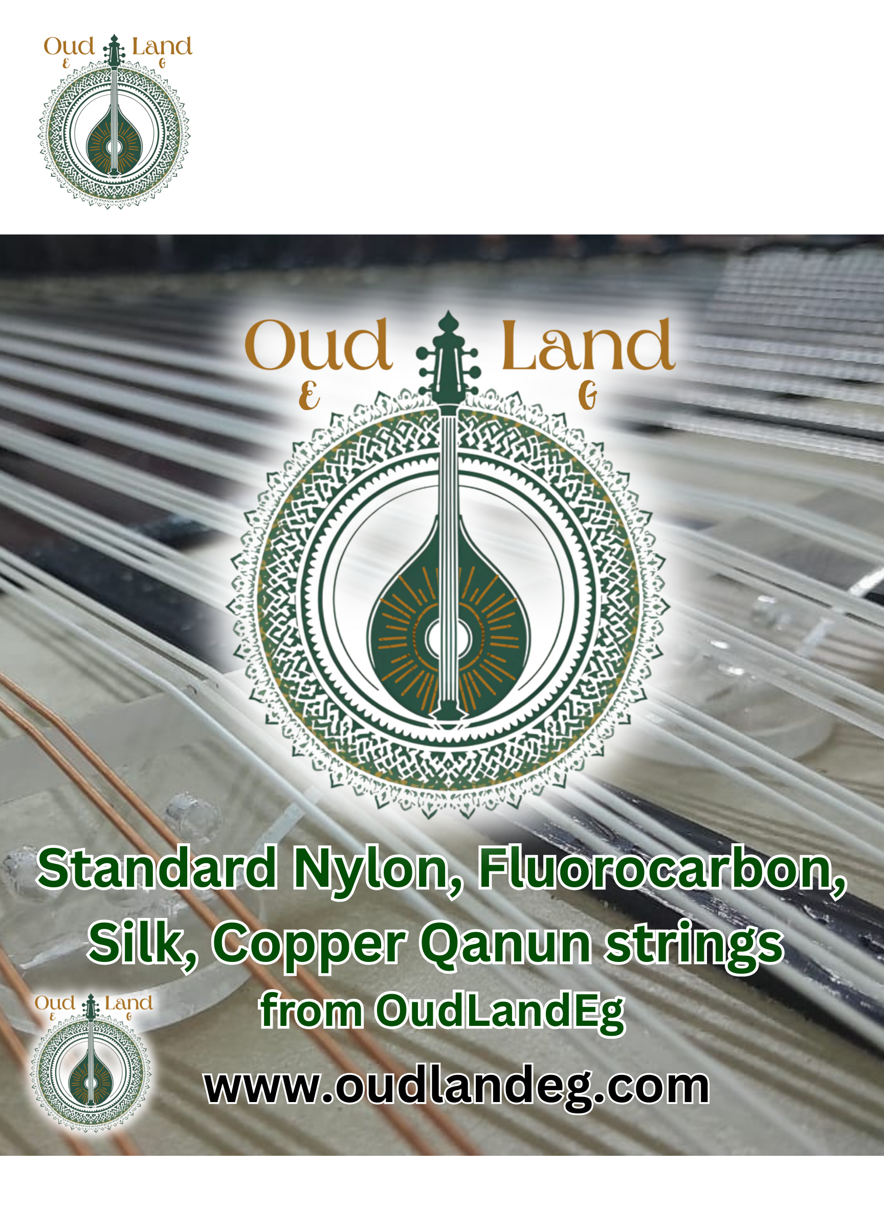 Standard Nylon, Fluorocarbon, Silk, Copper Qanun strings