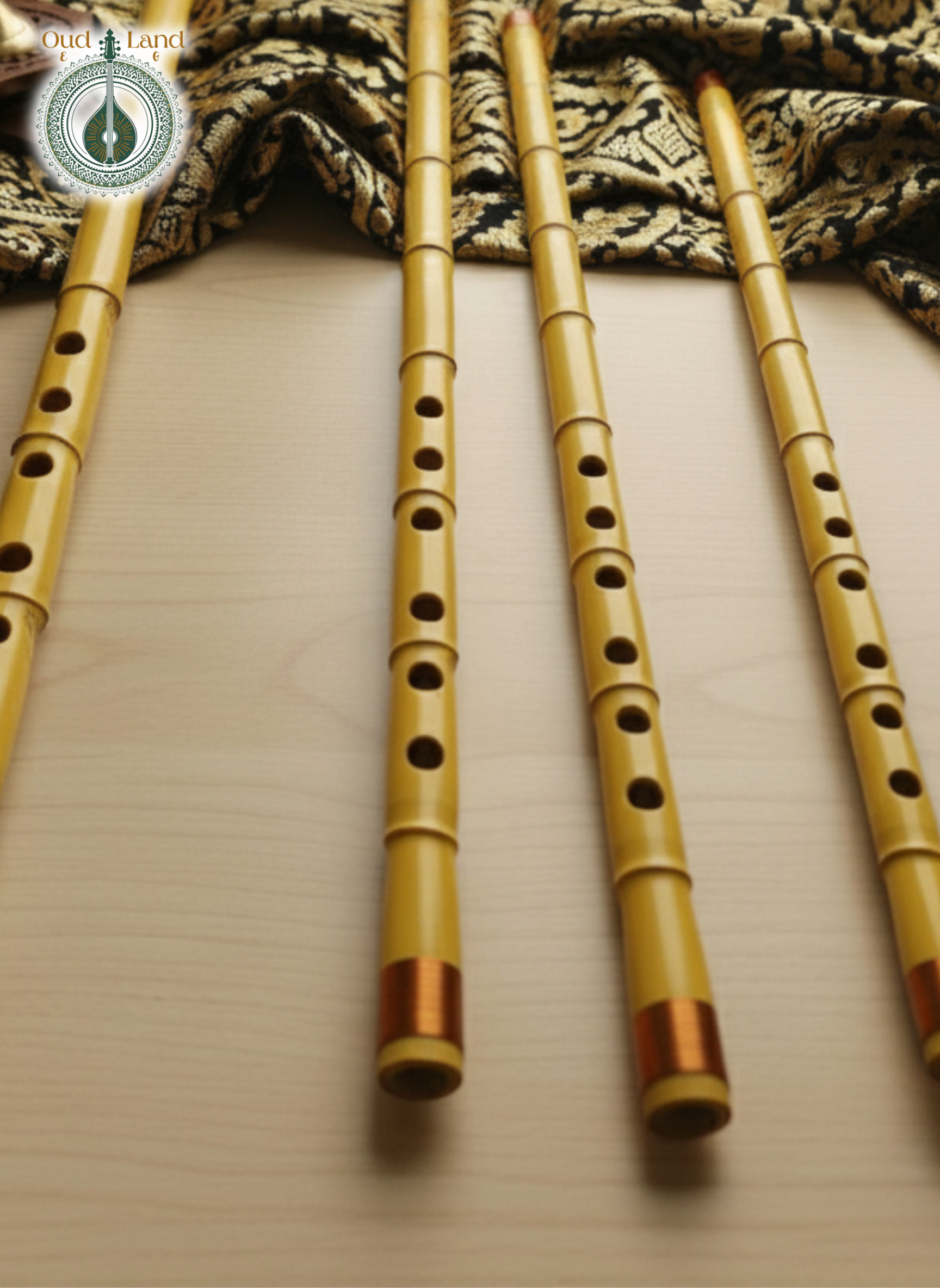 Set of 4 Neys (Dukah, Busalik, Rast and Jaharkah)