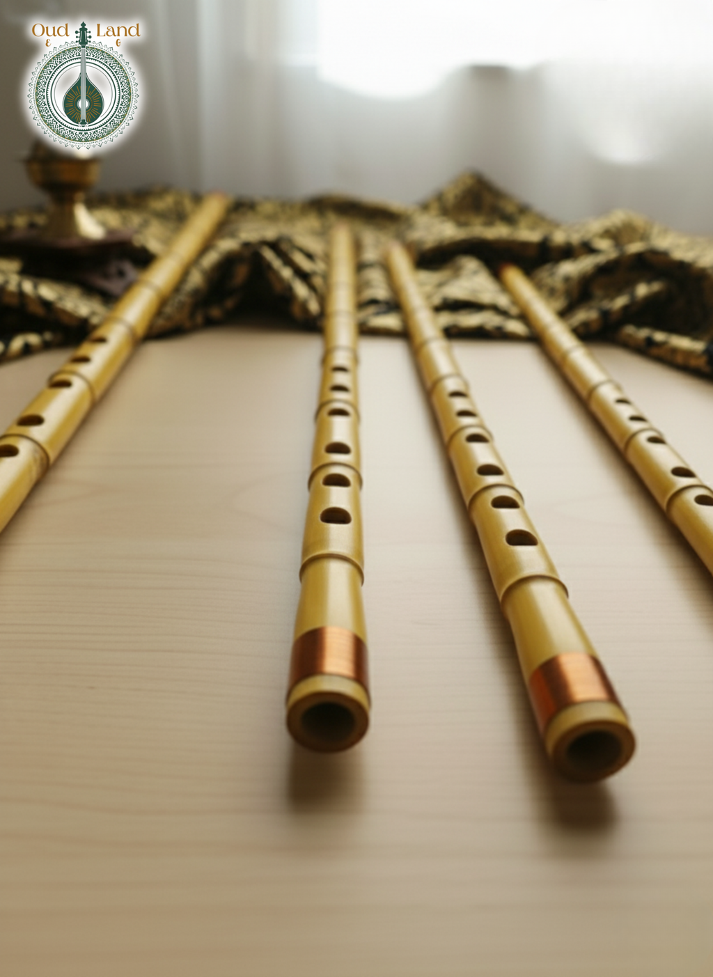 Set of 4 Neys (Dukah, Busalik, Rast and Jaharkah)