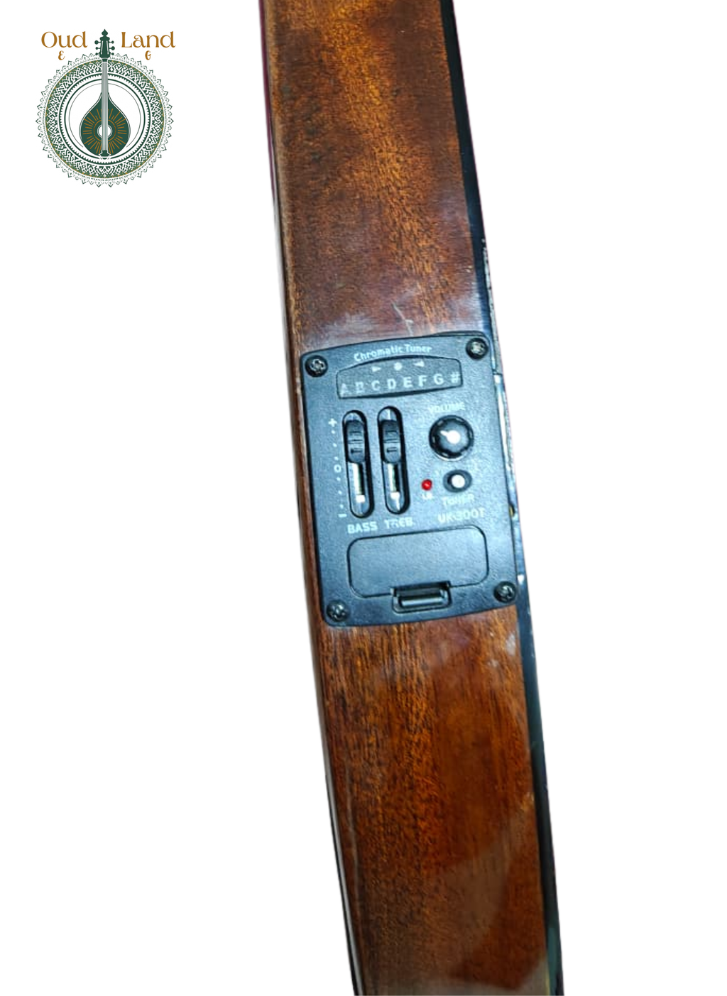 Turkish Oud 1 - Bosphorus Pulse: Hand-Carved One-Piece Turkish Oud (Acoustic-Electric) (002)