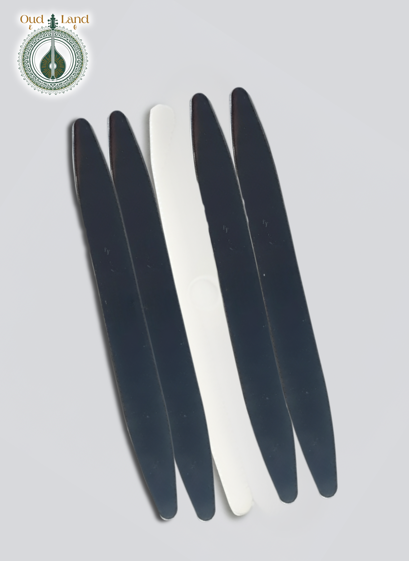 5 Egyptian Oud picks (Risha): The Voice of the Oud (5 Rishas)